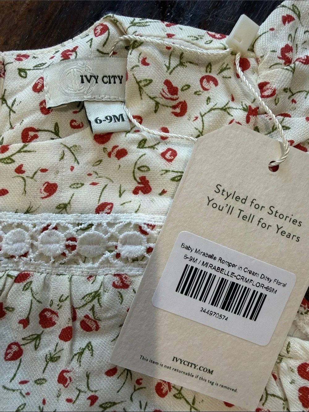 Ivy City Co 100% cotton